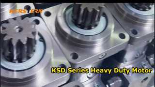 มอเตอร์สวิงไฮดรอลิกซีรีส์ KSD | ความจุกระบอกสูบ 160–305 ซีซี